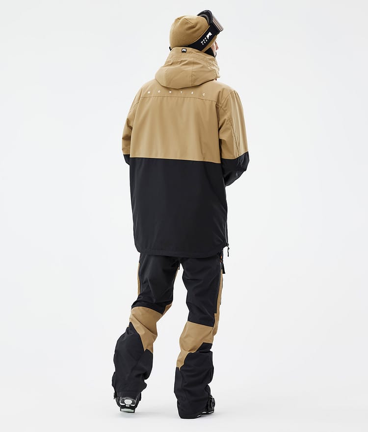 Montec Dune Skijakke Herre Gold/Black, Bilde 5 av 9