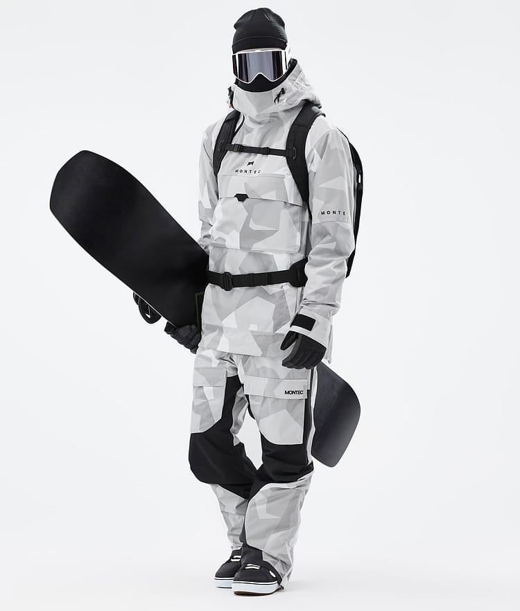 Montec Dune Snowboardjakke Herre Snow Camo