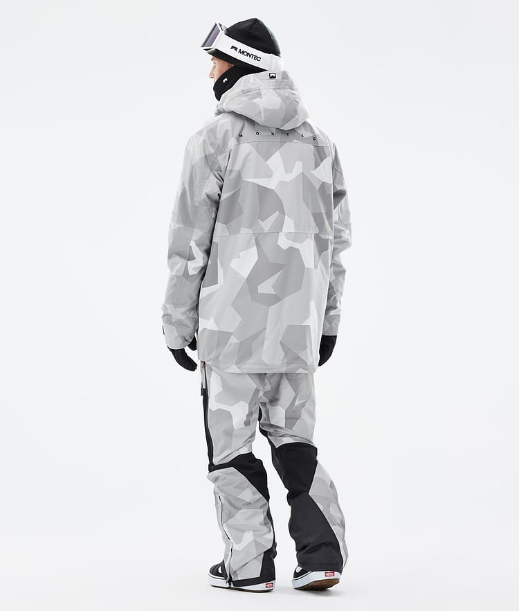 Montec Dune Snowboardjakke Herre Snow Camo