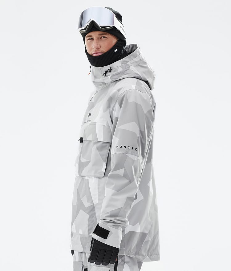 Montec Dune Snowboardjakke Herre Snow Camo, Bilde 6 av 9