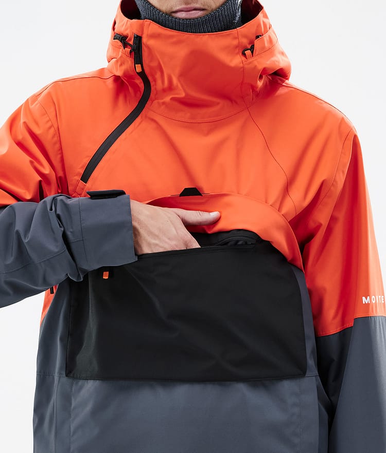 Montec Dune Skijakke Herre Orange/Black/Metal Blue, Bilde 9 av 9