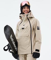 Montec Doom W Snowboardjakke Dame Sand