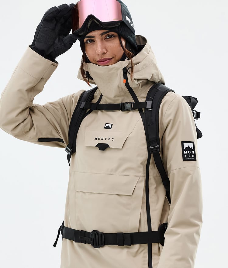 Montec Doom W Snowboardjakke Dame Sand Renewed, Bilde 2 av 11