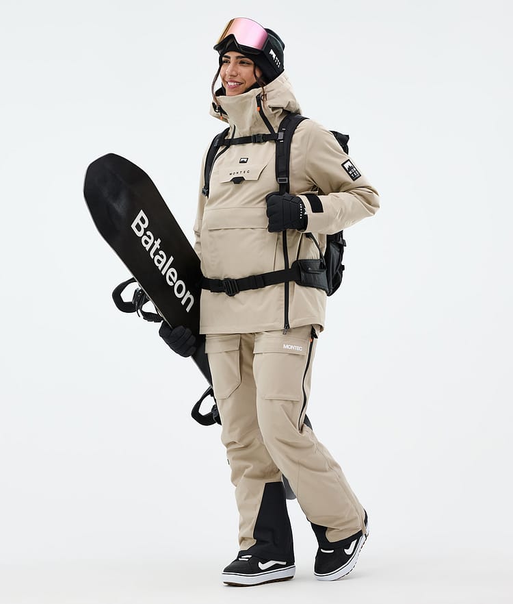 Montec Doom W Snowboardjakke Dame Sand Renewed, Bilde 3 av 11