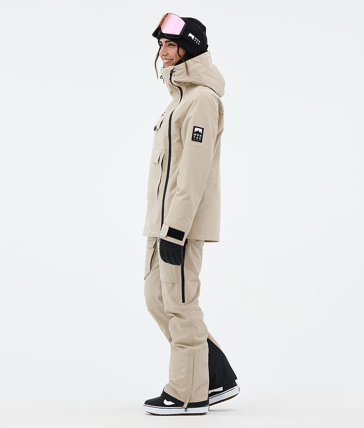 Montec Doom W Snowboardjakke Dame Sand Renewed, Bilde 4 av 11