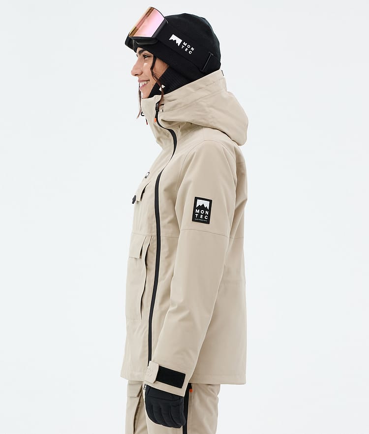 Montec Doom W Snowboardjakke Dame Sand Renewed, Bilde 6 av 11