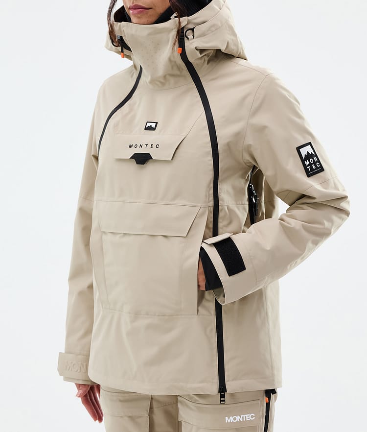 Montec Doom W Snowboardjakke Dame Sand Renewed, Bilde 8 av 11