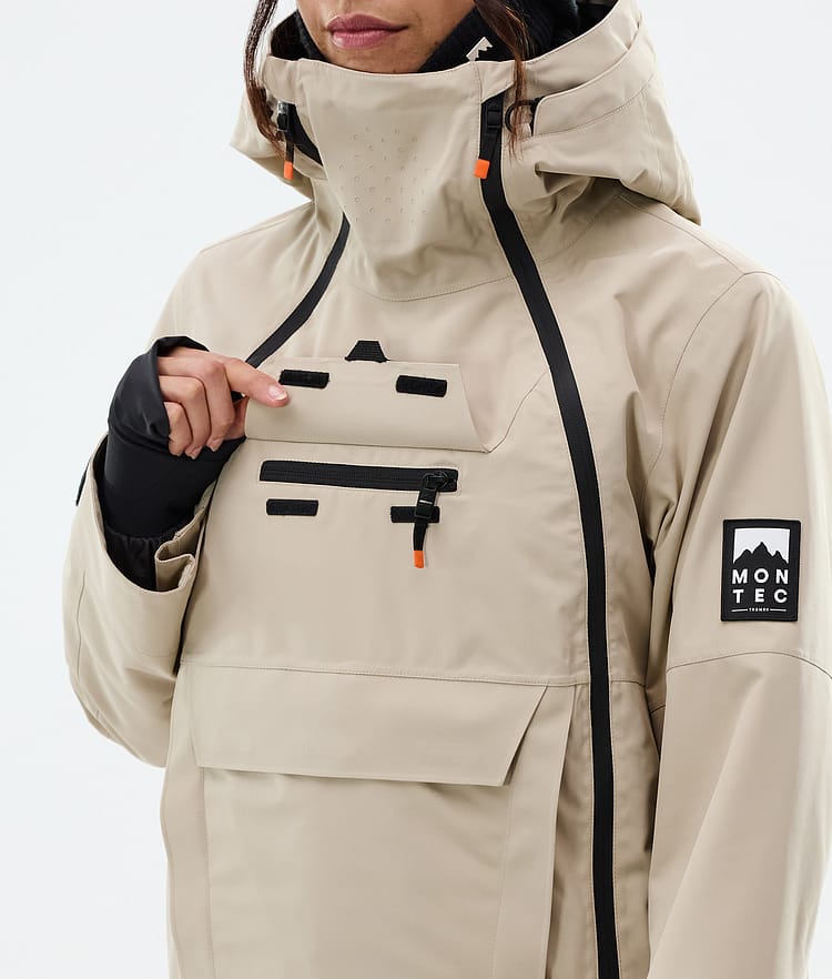 Montec Doom W Snowboardjakke Dame Sand Renewed, Bilde 10 av 11
