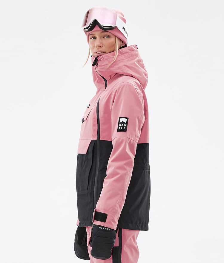 Montec Doom W Skijakke Dame Pink/Black, Bilde 6 av 11