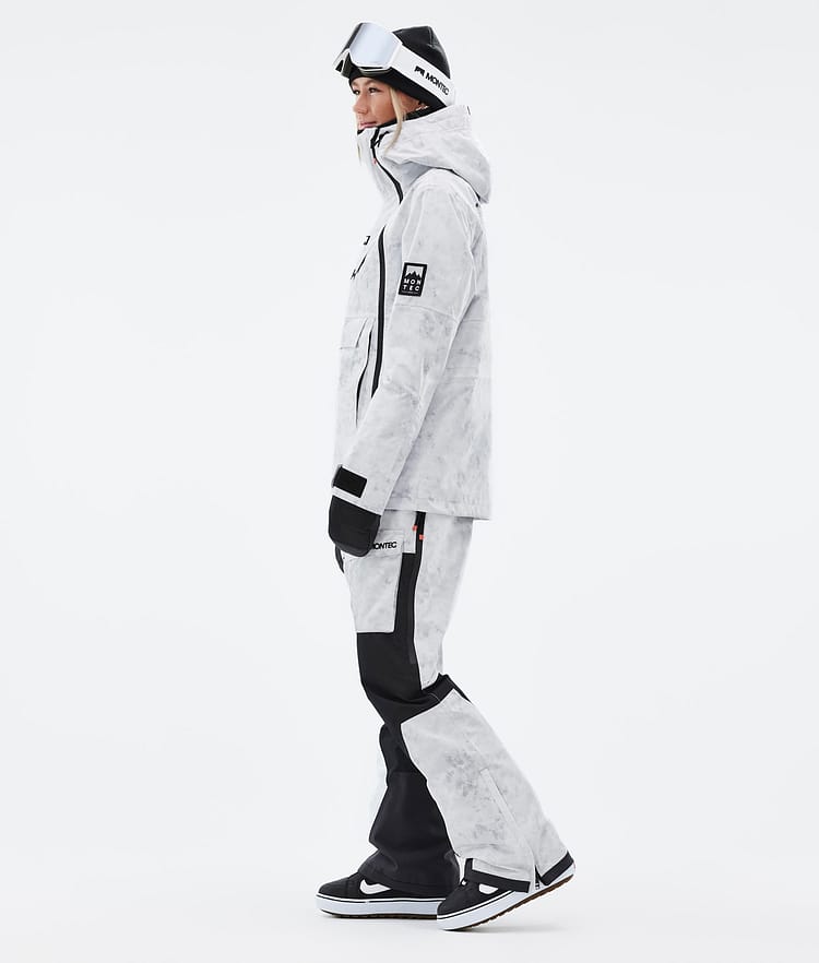 Montec Doom W Snowboardjakke Dame White Tiedye Renewed, Bilde 4 av 11