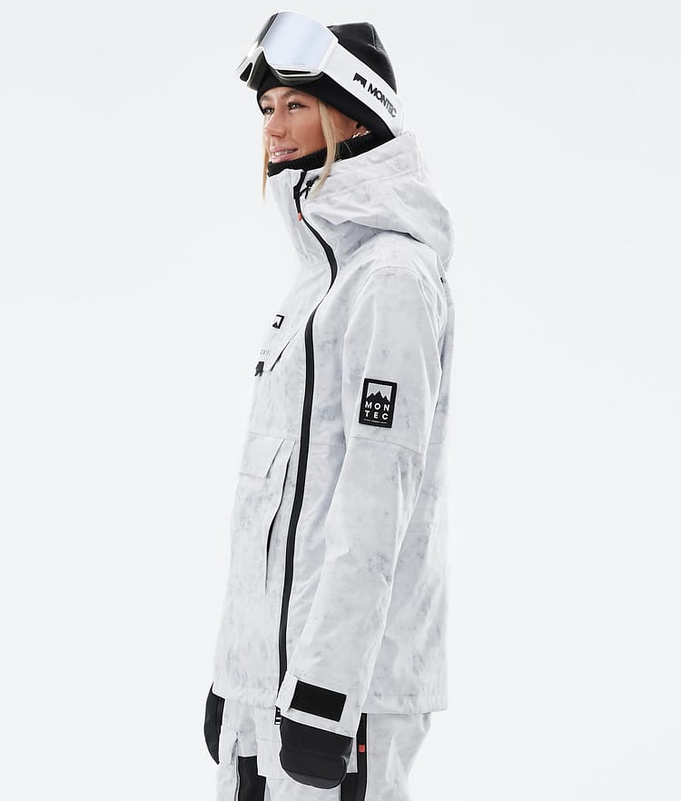 Montec Doom W Snowboardjakke Dame White Tiedye Renewed, Bilde 6 av 11