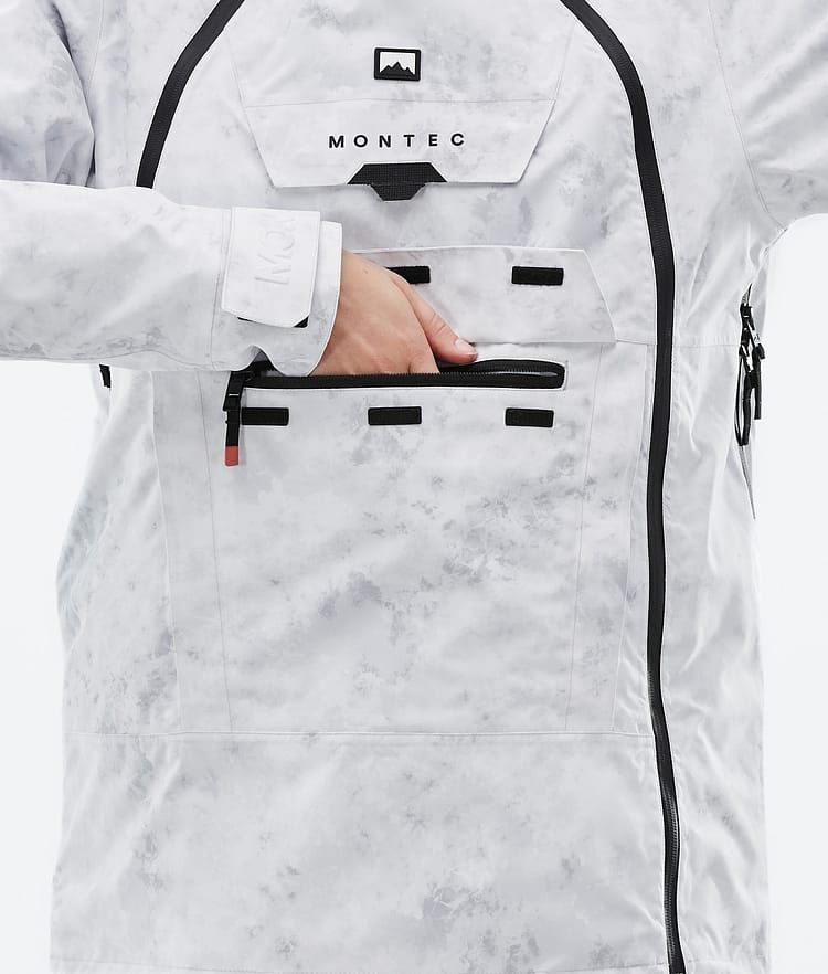 Montec Doom W Snowboardjakke Dame White Tiedye Renewed, Bilde 9 av 11