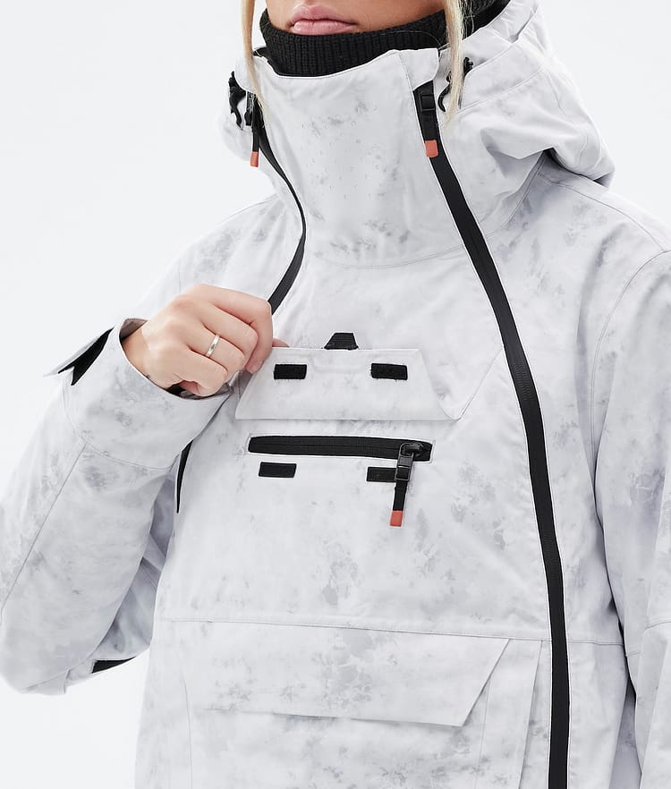 Montec Doom W Snowboardjakke Dame White Tiedye Renewed, Bilde 10 av 11