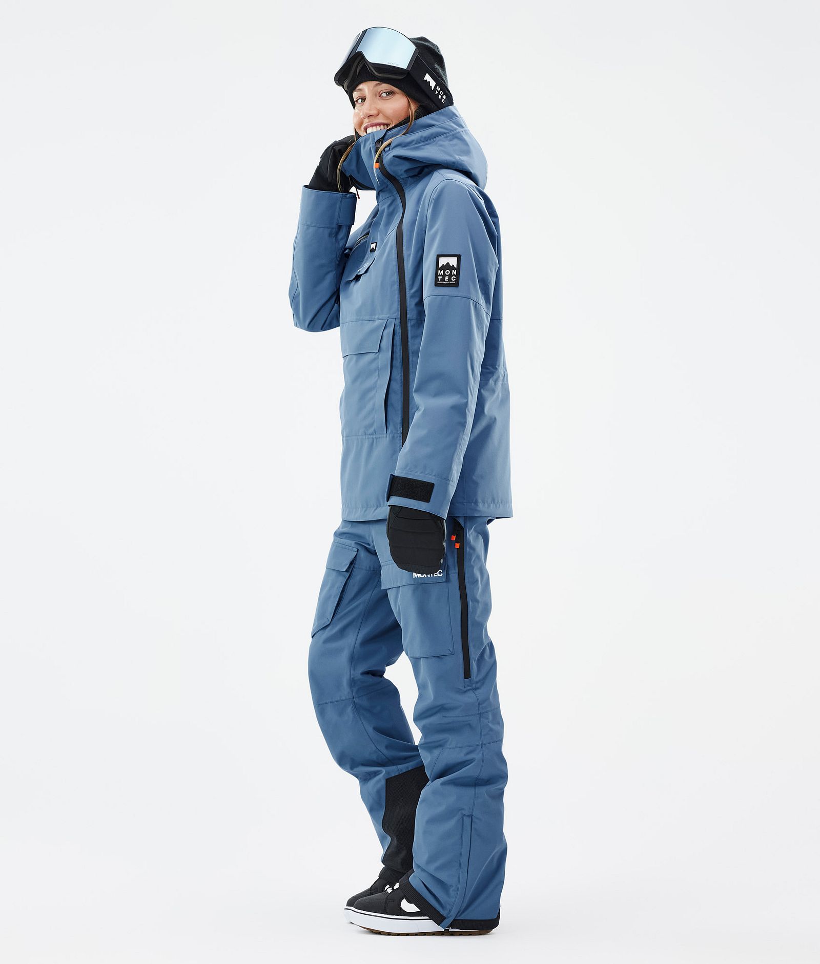 Montec Doom W Snowboardjakke Dame Blue Steel Renewed, Bilde 4 av 11