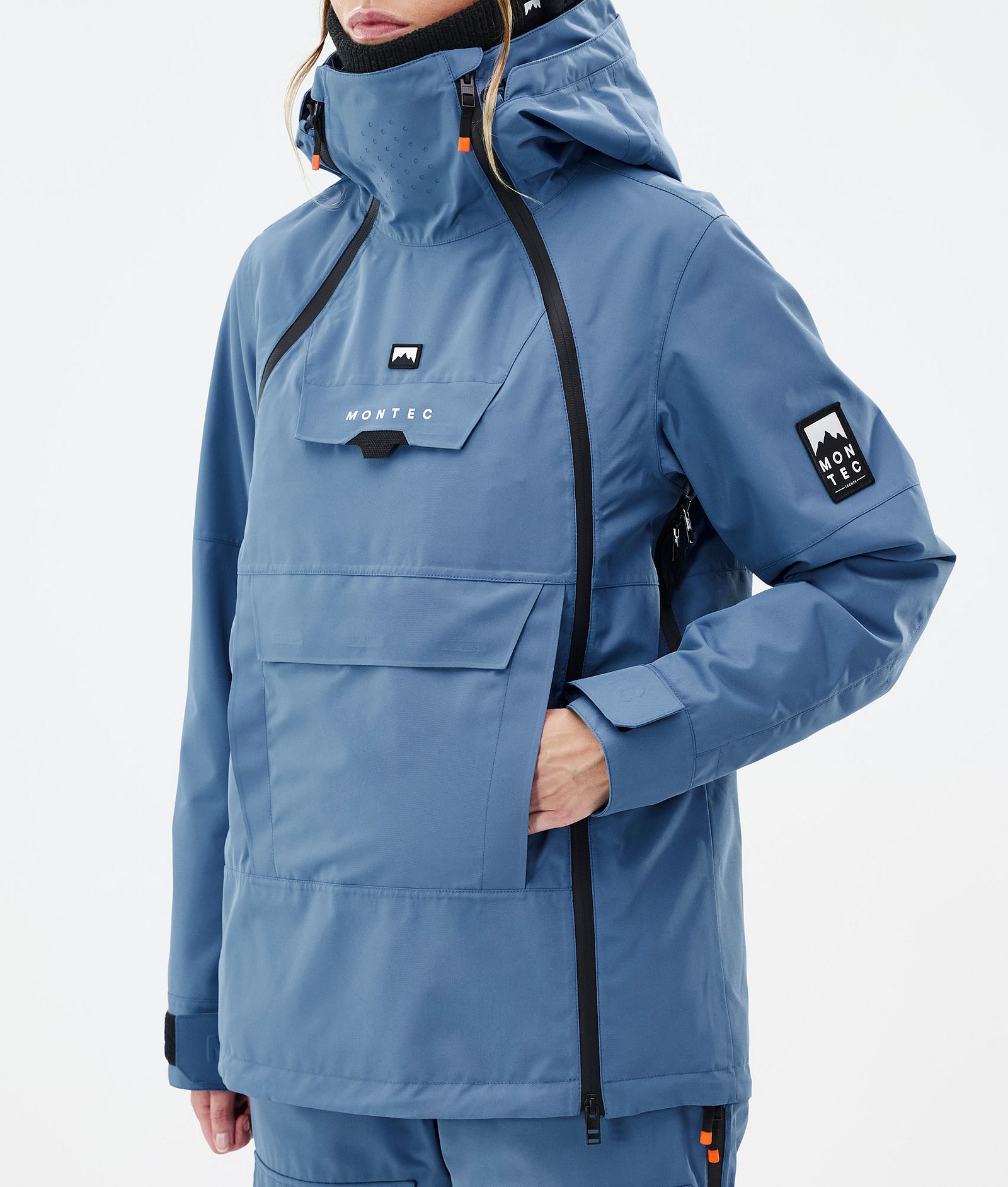 Montec Doom W Snowboardjakke Dame Blue Steel Renewed, Bilde 8 av 11