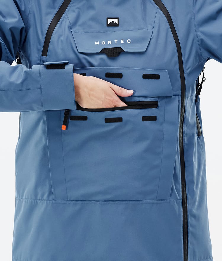 Montec Doom W Snowboardjakke Dame Blue Steel Renewed, Bilde 9 av 11