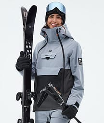 Montec Doom W Skijakke Dame Soft Blue/Black/Phantom