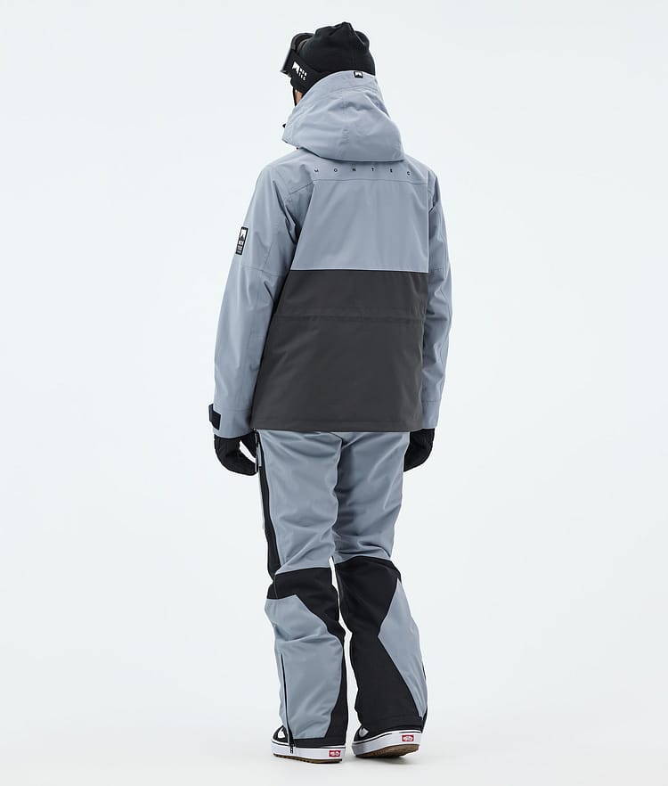Montec Doom W Snowboardjakke Dame Soft Blue/Black/Phantom Renewed, Bilde 5 av 11