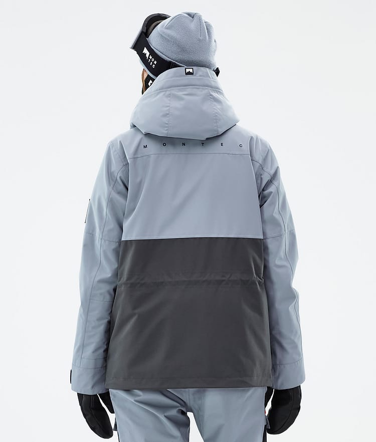 Montec Doom W Snowboardjakke Dame Soft Blue/Black/Phantom