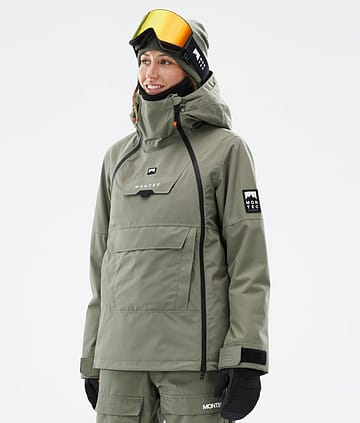 Montec Doom W Snowboardjakke Greenish