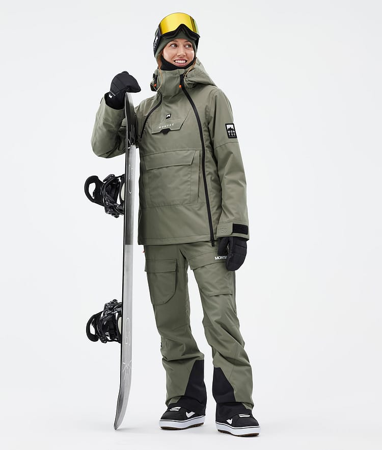 Montec Doom W Snowboardjakke Dame Greenish, Bilde 3 av 11