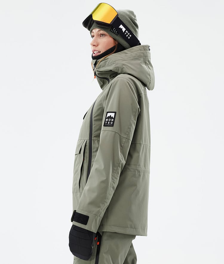 Montec Doom W Snowboardjakke Dame Greenish Renewed, Bilde 6 av 11