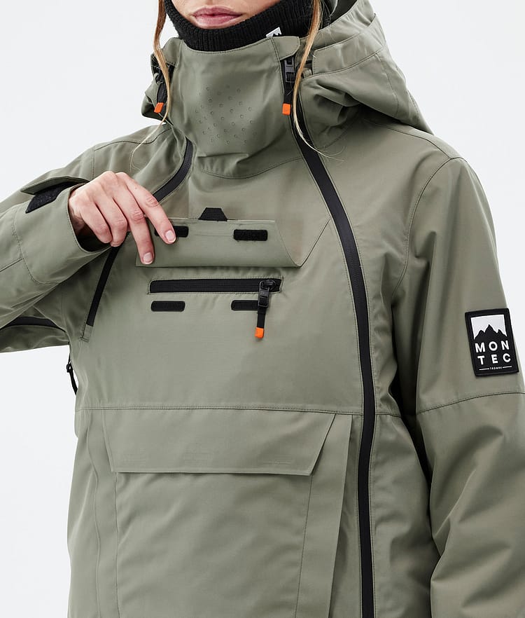 Montec Doom W Snowboardjakke Dame Greenish, Bilde 10 av 11