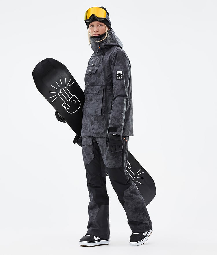 Montec Doom W Snowboardjakke Dame Black Tiedye, Bilde 3 av 11