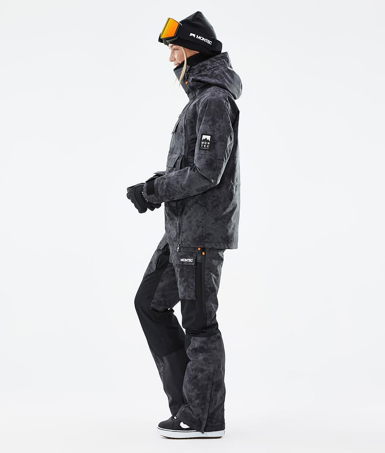 Montec Doom W Snowboardjakke Dame Black Tiedye, Bilde 4 av 11