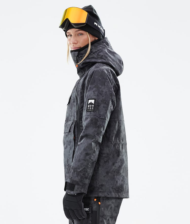 Montec Doom W Snowboardjakke Dame Black Tiedye, Bilde 6 av 11