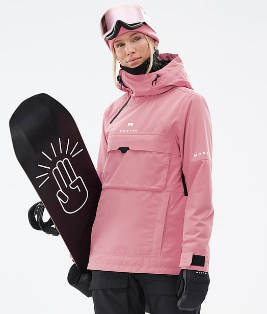 Montec Dune W Snowboardjakke Dame Pink