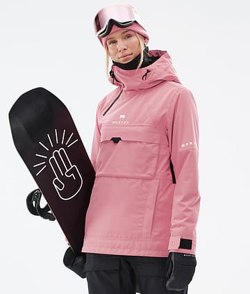 Montec Dune W Snowboardjakke Pink