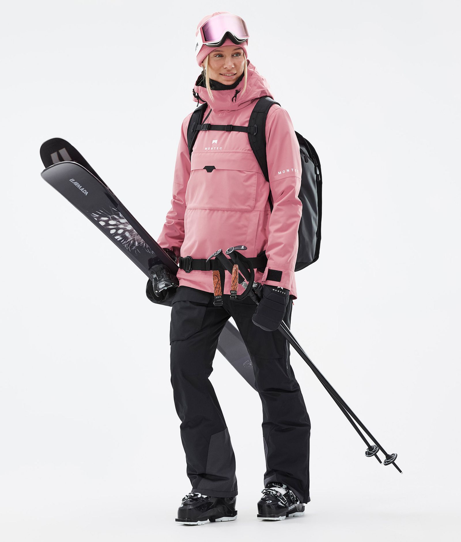 Montec Dune W Skijakke Dame Pink, Bilde 3 av 9