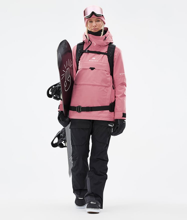 Montec Dune W Snowboardjakke Dame Pink Renewed, Bilde 4 av 10