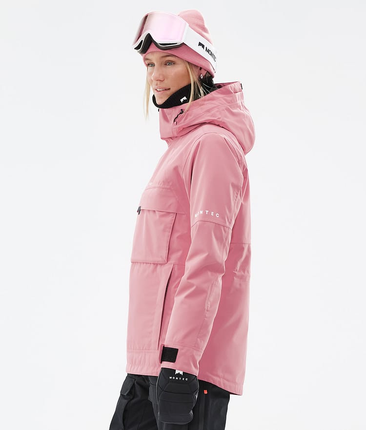 Montec Dune W Snowboardjakke Dame Pink, Bilde 7 av 10