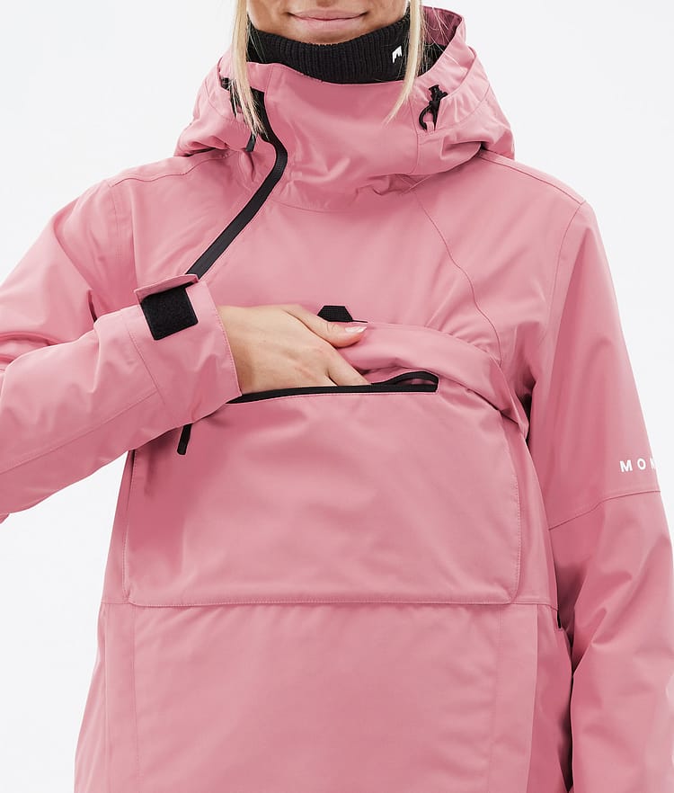 Montec Dune W Snowboardjakke Dame Pink, Bilde 10 av 10