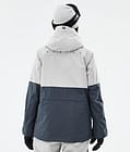 Montec Dune W Skijakke Dame Light Grey/Black/Metal Blue, Bilde 7 av 9