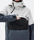 Montec Dune W Snowboardjakke Dame Light Grey/Black/Metal Blue Renewed, Bilde 9 av 9