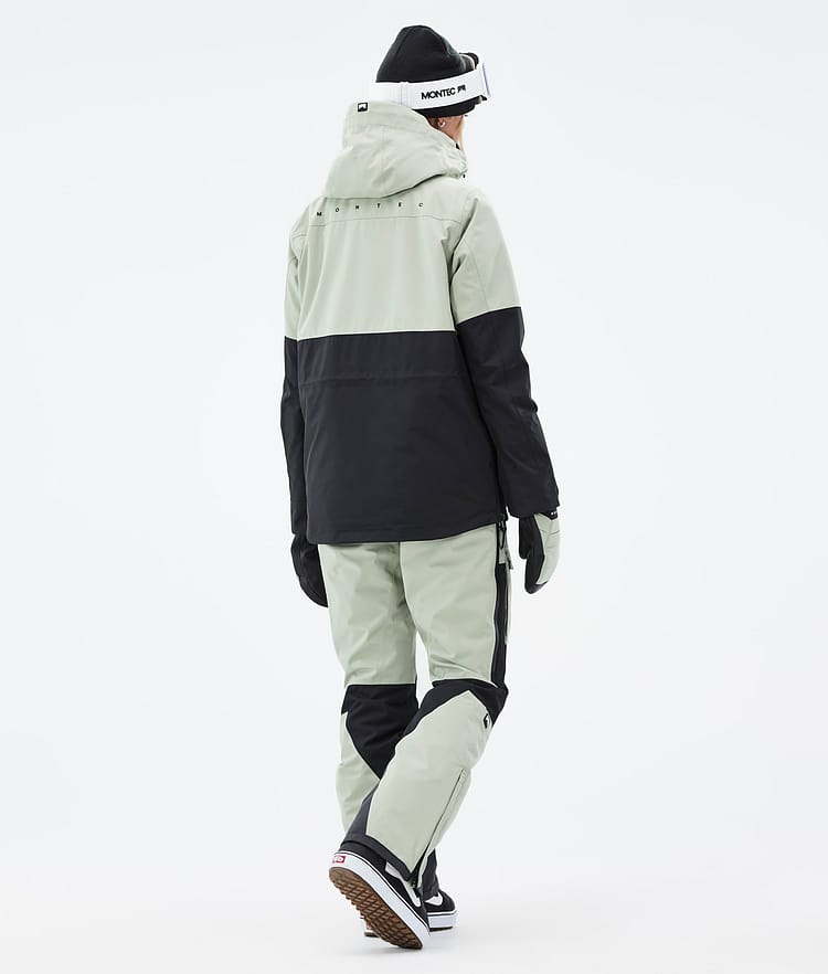 Montec Dune W Snowboardjakke Dame Soft Green/Black