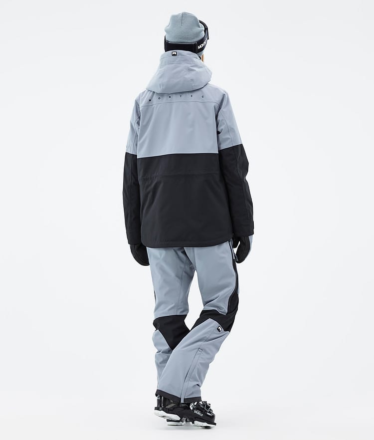 Montec Dune W Skijakke Dame Soft Blue/Black, Bilde 5 av 9