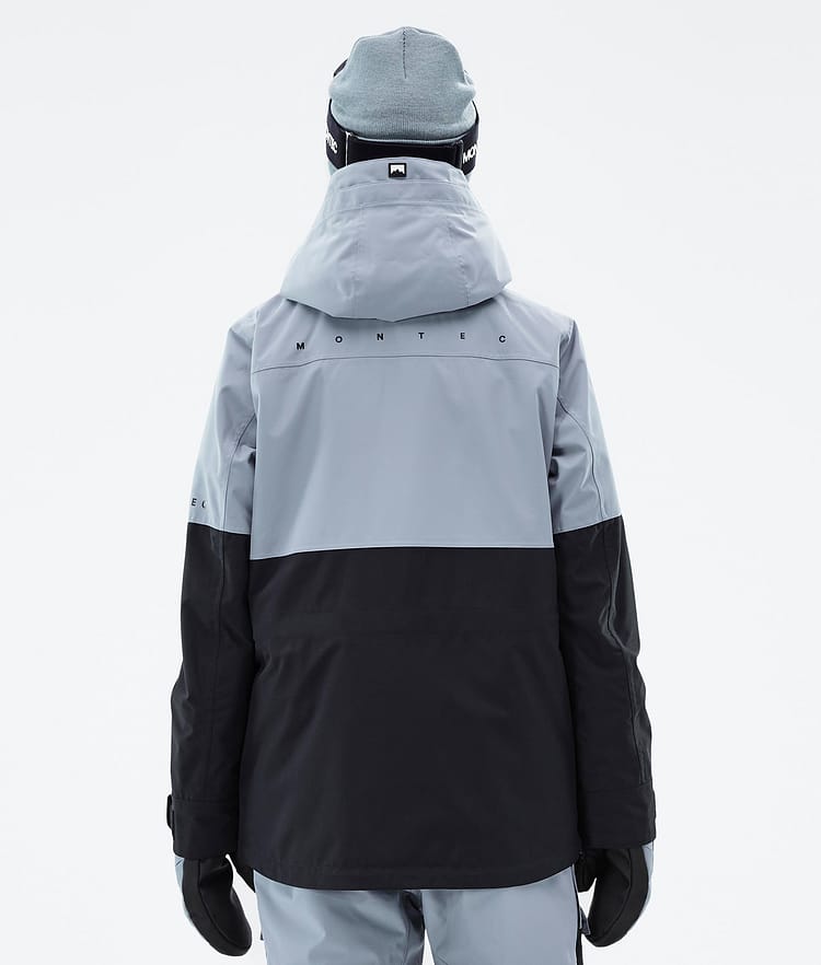 Montec Dune W Snowboardjakke Dame Soft Blue/Black Renewed, Bilde 7 av 9