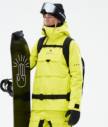 Montec Dune W Snowboardjakke Bright Yellow