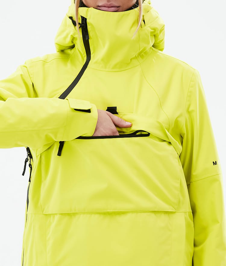 Montec Dune W Snowboardjakke Dame Bright Yellow, Bilde 9 av 9