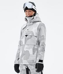 Montec Dune W Skijakke Dame Snow Camo