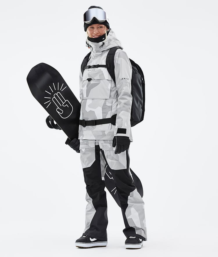 Montec Dune W Snowboardjakke Dame Snow Camo Renewed, Bilde 3 av 9