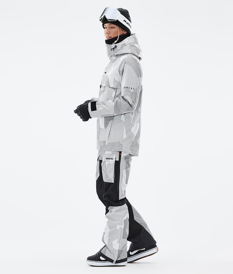 Montec Dune W Snowboardjakke Dame Snow Camo Renewed, Bilde 4 av 9