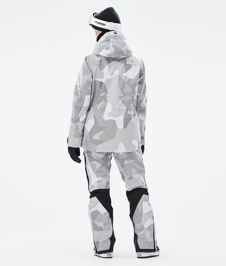 Montec Dune W Snowboardjakke Dame Snow Camo Renewed, Bilde 5 av 9