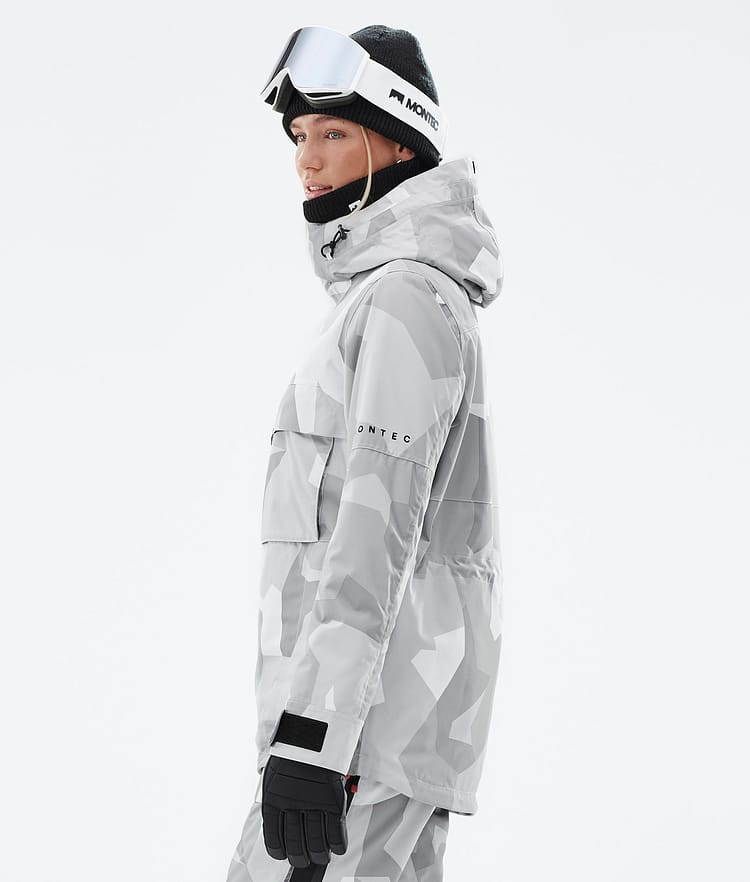 Montec Dune W Snowboardjakke Dame Snow Camo Renewed, Bilde 6 av 9