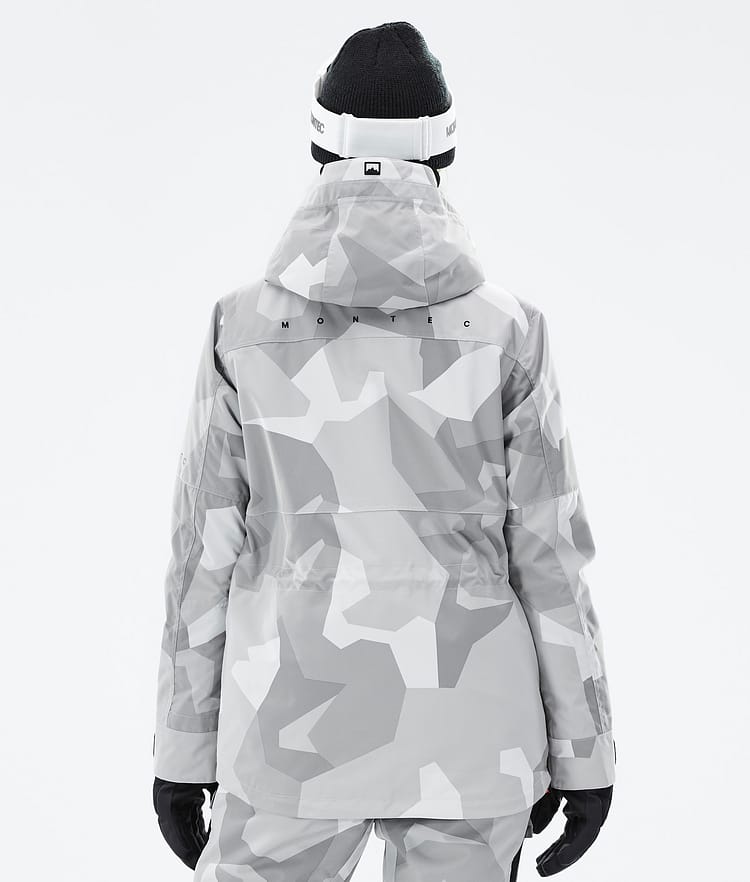 Montec Dune W Snowboardjakke Dame Snow Camo Renewed, Bilde 7 av 9