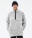 Dope Pile 22 Fleecegenser Herre Light Grey